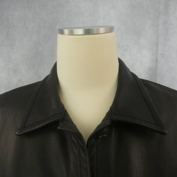 Vintage Banana Republic Leather Shirt - Picture 3 of 4